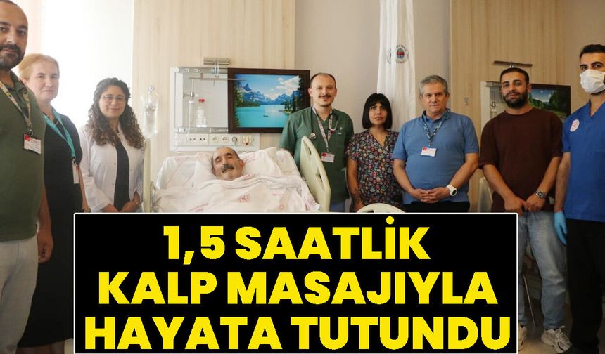1,5 Saatlik Kalp Masajıyla Hayata Tutundu