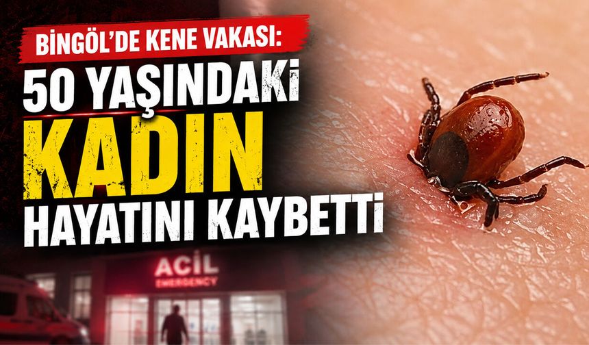 Bingöl'de Kene Isırması Şüphesiyle Tedavi Altına Alınan Kadın Hayatını Kaybetti!