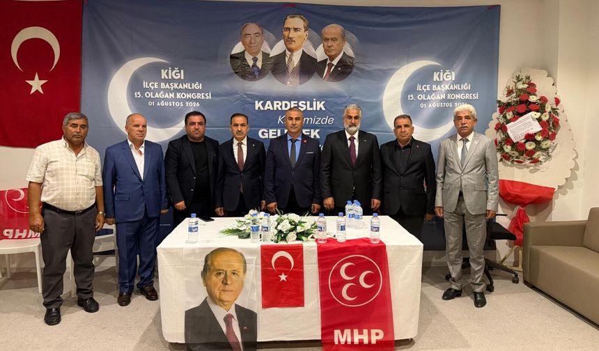 MHP Kiğı Kongresi Yapıldı
