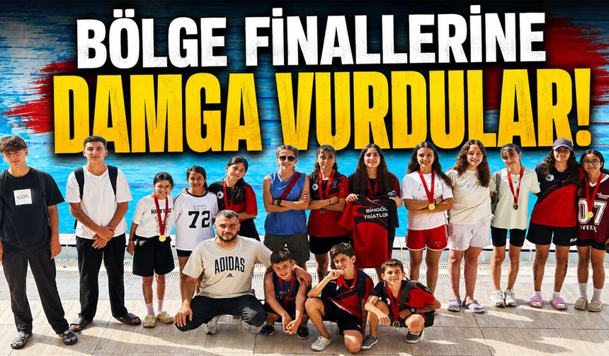 Bingöllü Sporcular, Bölge Finallerine Damga Vurdu!