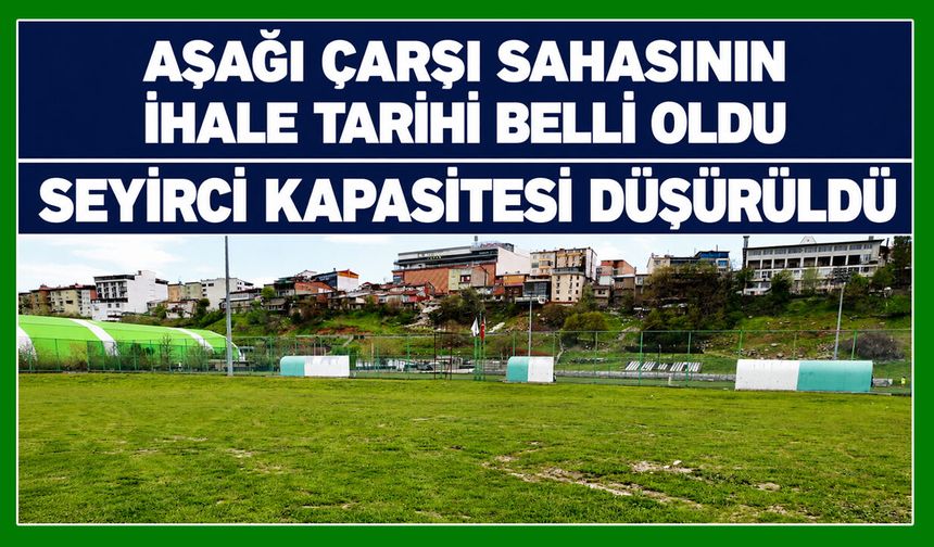Bingöl Aşağı Çarşı Sahasının İhale Tarihi Belli Oldu