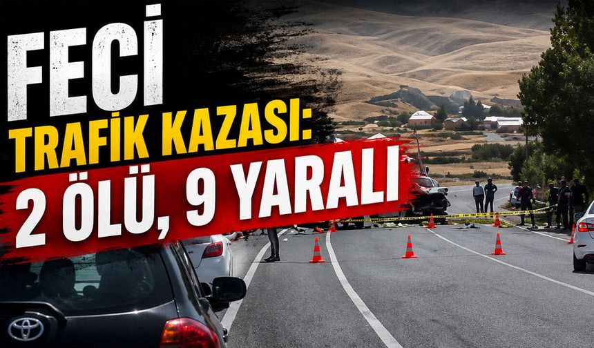 Van'da Feci Trafik Kazası: 2 Ölü, 9 Yaralı