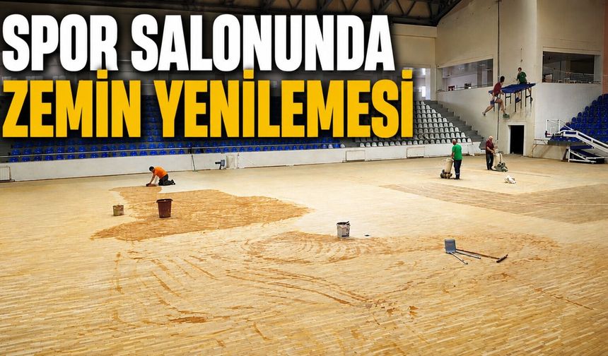 Bingöl'de Spor Salonunda Düzenleme Çalışması
