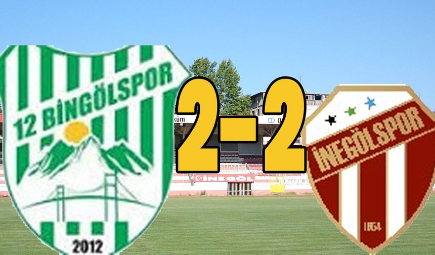 12 Bingölspor, 2. Lig’e ‘Beraberlikle’ Başladı