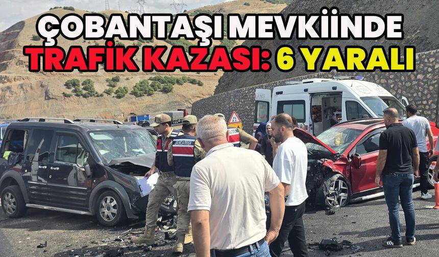 Bingöl Erzurum Yolunda Trafik Kazası: 6 Yaralı
