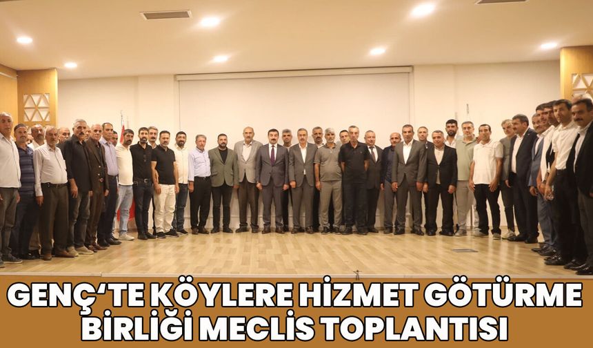 Genç Köylere Hizmet Götürme Birliği Meclis Toplantısı Yapıldı
