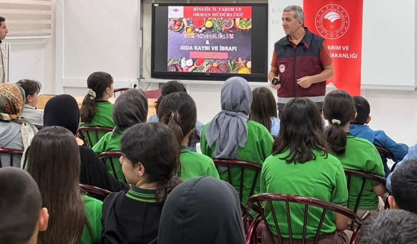 Bingöl'de 'Gıda Kaybı ve İsrafı Farkındalık' Etkinliği