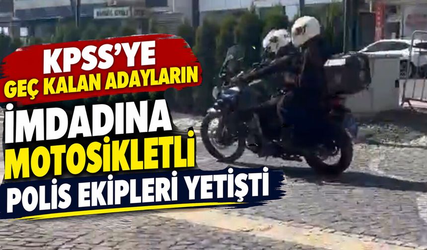 Bingöl’de KPSS Belgelerini Unutan Adaylara Polis Desteği