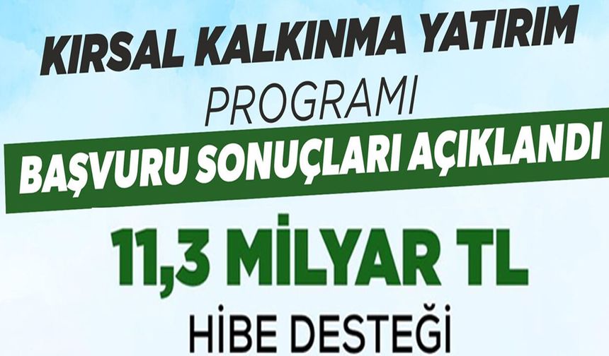 KKYP ile 2 Bin 194 Projeye 11,3 Milyarlık Hibe Desteği!