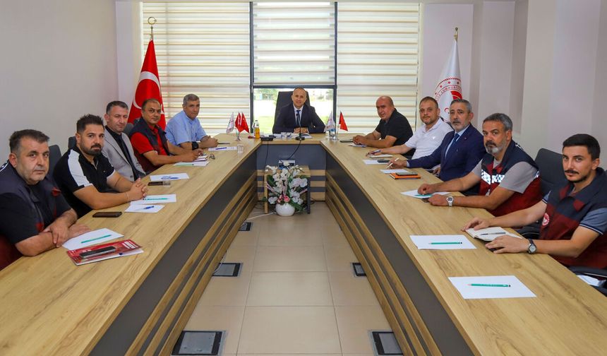 Bingöl İl Tarım ve Orman Müdürlüğü’nde Değerlendirme Toplantısı