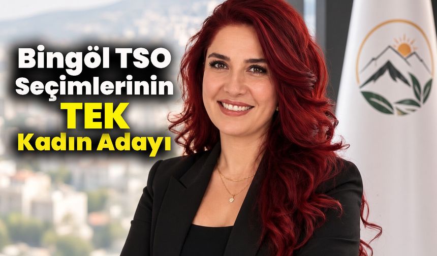 Bingöl TSO Seçimlerinin Tek Kadın Adayı