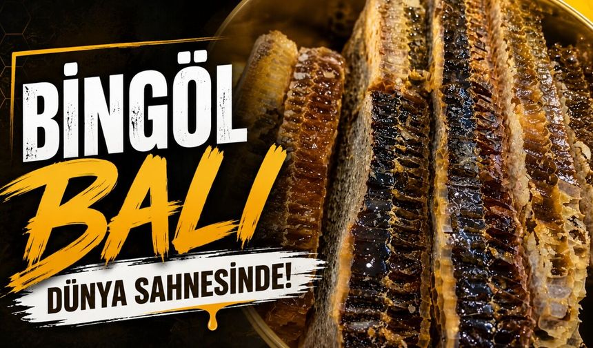 Bingöl Balı Dünya Sahnesinde!