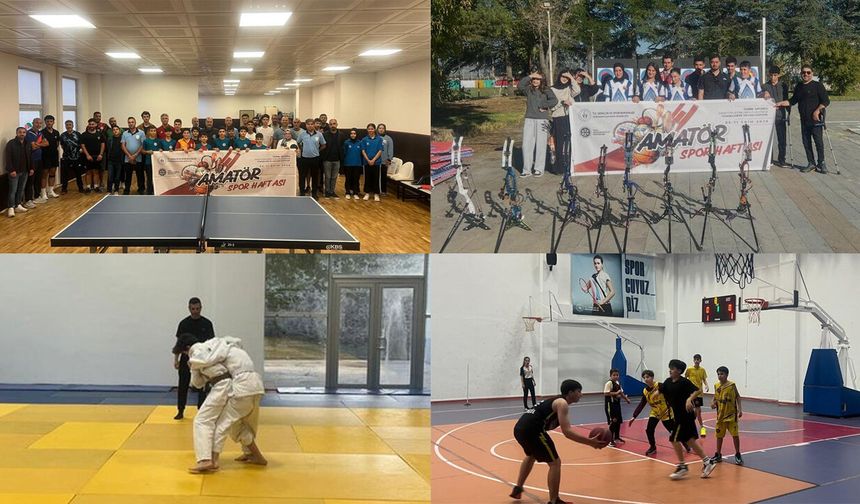 Bingöl’de ‘Spor Dolu Hafta’ Tamamlandı!