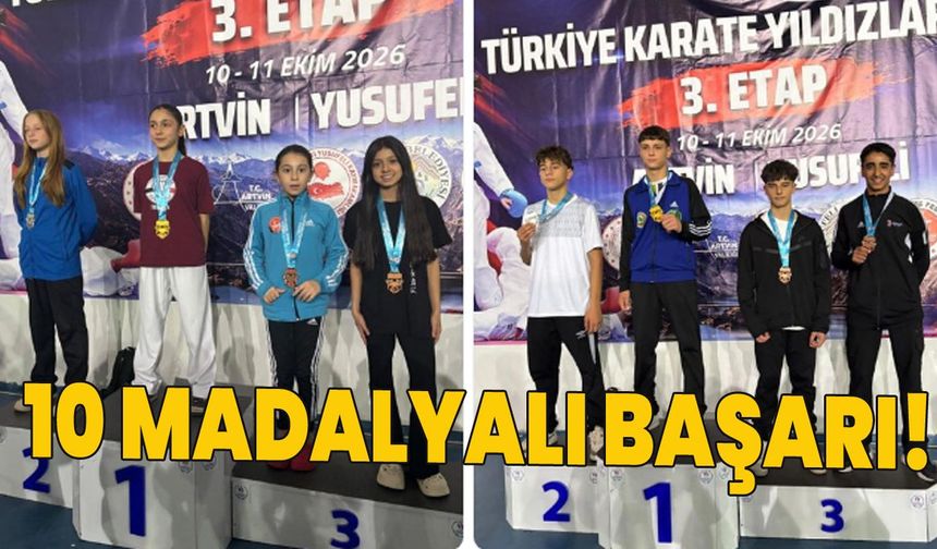 Bingöllü Sporculardan 10 Madalya!