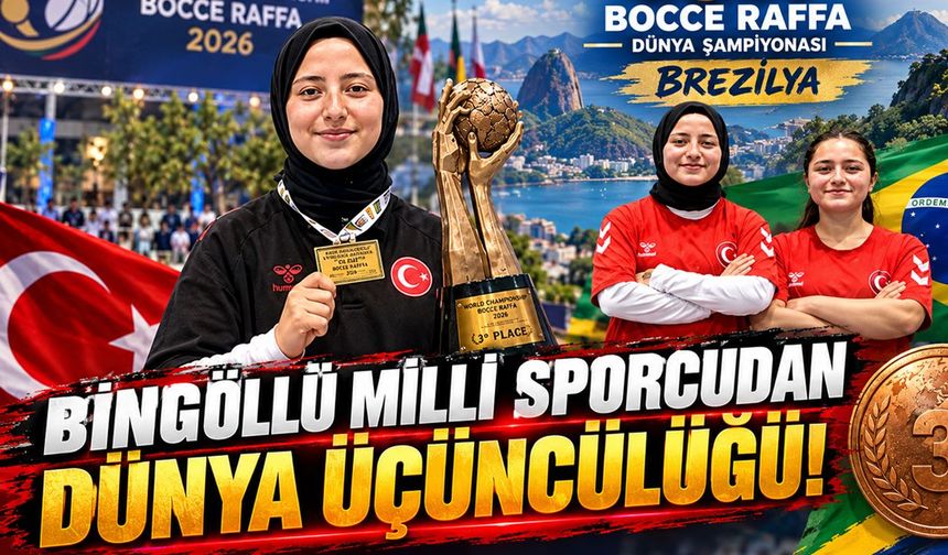 Bingöllü Milli Sporcudan Büyük Başarı: Brezilya'da 'Dünya Üçüncüsü' Oldu!