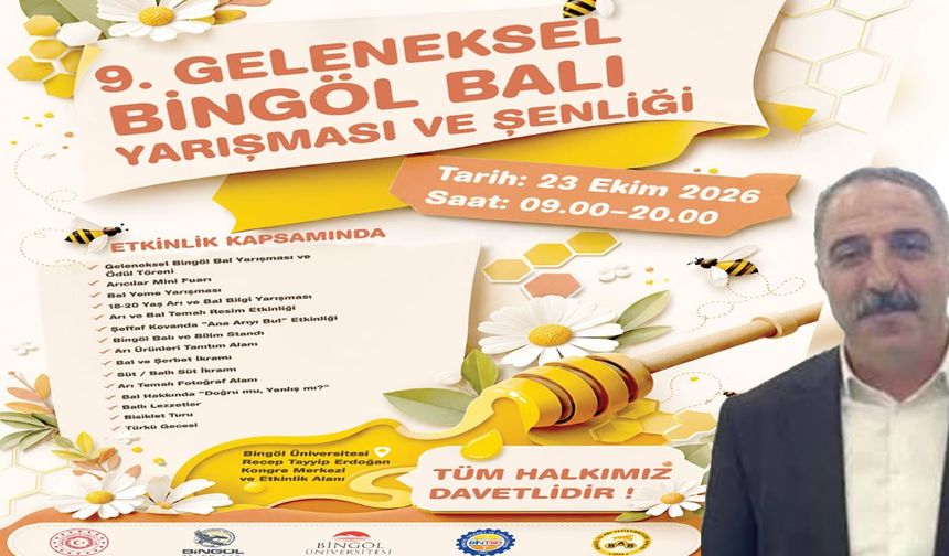 Bu Yıl Dokuzuncusu Yapılacak: Bingöl Bal Şenliği