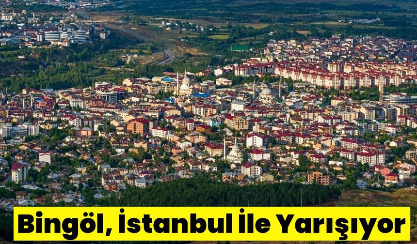 Bingöl, İstanbul İle Yarışıyor