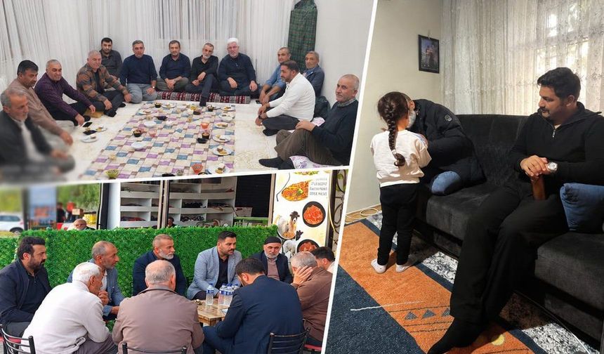 Bingöl Dernekler Federasyonu Hane Ziyaretlerine Başladı