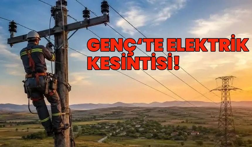 Bingöl’ün İlçesinde Elektrik Kesintisi