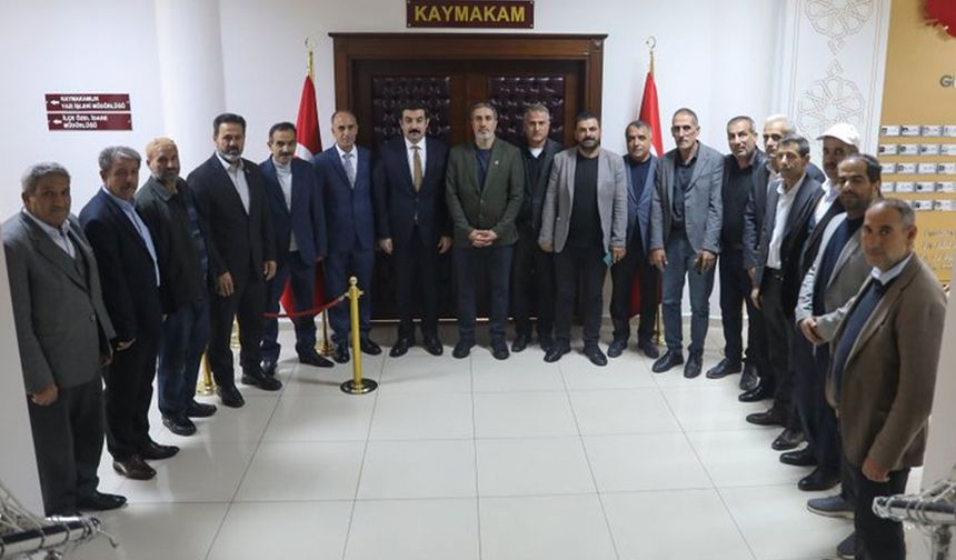 Kaymakam Akköz, Muhtarlarla Biraraya Geldi