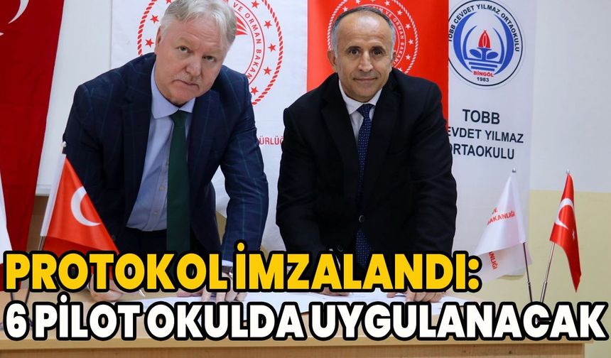 Bingöl’de ‘Okulumda Gıda Dedektifi Benim’ İşbirliği Protokolü