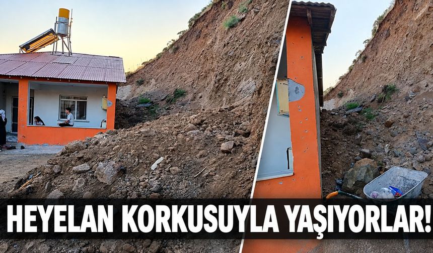 Heyelan Korkusuyla Yaşıyorlar!