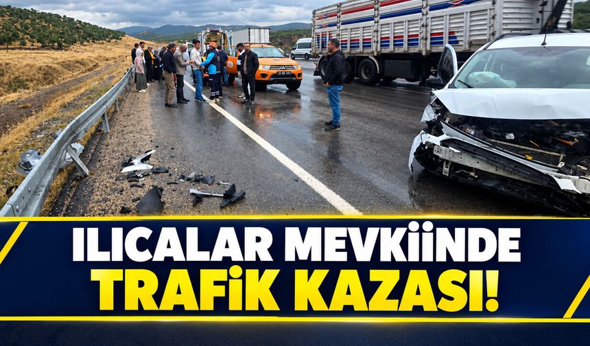 Bingöl Erzurum Yolunda Trafik Kazası!