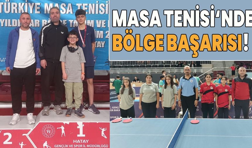 Bingöllü Sporculardan Masa Tenisinde Önemli Başarı