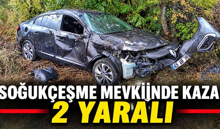 Bingöl'de Otomobil Şarampole Devrildi: 2 Yaralı