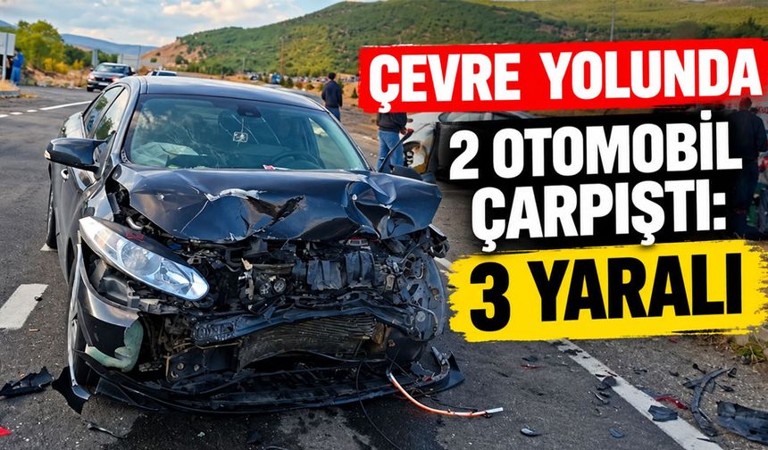 Bingöl'de Çevre Yolunda Trafik Kazası: 3 Yaralı